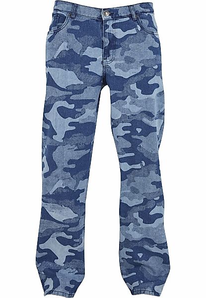 URBAN CLASSICS Cargojeans "Urban Classics Laser Camo Printed Jeans" günstig online kaufen