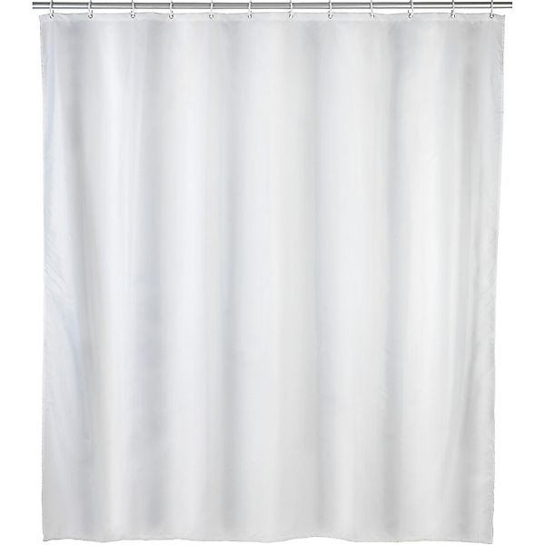 Wenko Duschvorhang Uni Weiß 180 cm x 200 cm PEVA günstig online kaufen