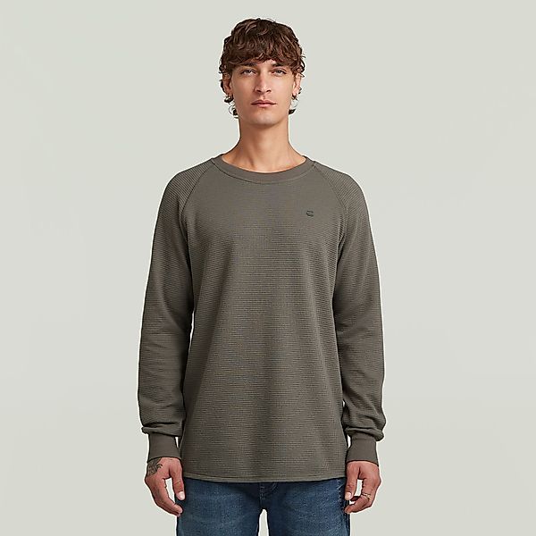 G-STAR Sweater Jirgi mit Label-Detail auf günstig online kaufen