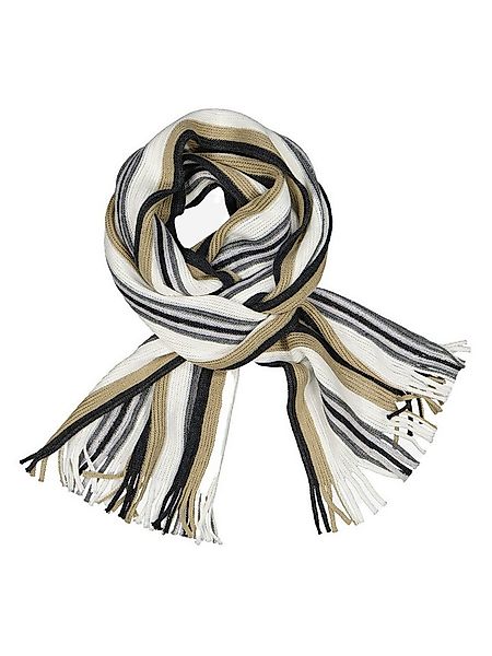 emilio adani Strickschal Herren Schal uni, Naturweiss günstig online kaufen