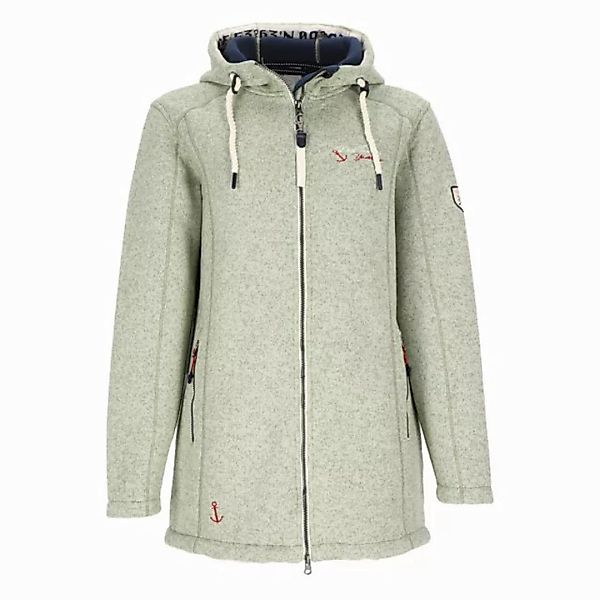 Dry Fashion Wollmantel Damen Wollfleece-Mantel Amsterdam - Fleecemantel tai günstig online kaufen