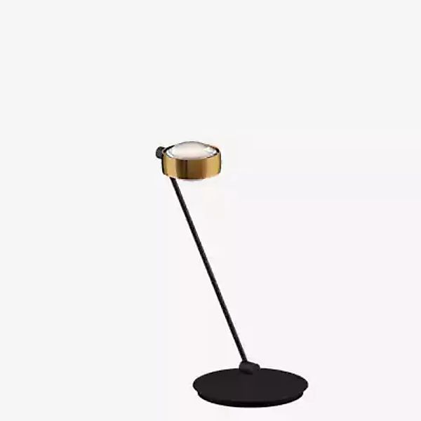 Occhio Sento Tavolo 60 D Tischleuchte LED rechts, Kopf bronze/Body schwarz günstig online kaufen