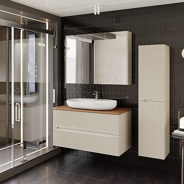 Karen Badmöbel-Set Badmöbel Set Bella, (Komplett-Set, günstig online kaufen