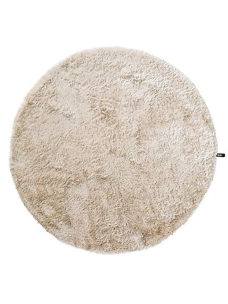 benuta Teppich Whisper, rund, Höhe: 31 mm, Hochflorteppich Wohnzimmer, Schl günstig online kaufen