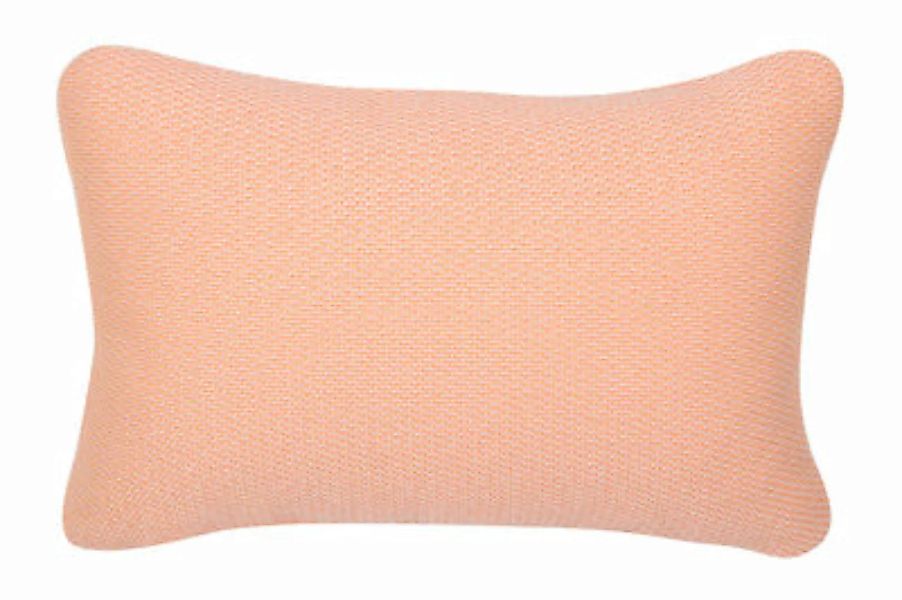 Outdoor-Kissen Evasion textil rosa orange beige / 44 x 30 cm - Fermob - Bei günstig online kaufen