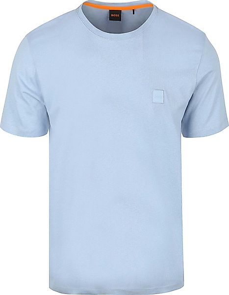 BOSS T-shirt Tales Open Blau - Größe L günstig online kaufen