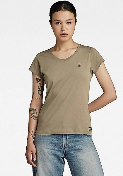 G-STAR V-Shirt Eyben mit Label günstig online kaufen