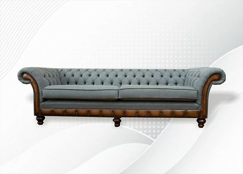 Xlmoebel Sofa Neu! Großes XXL-Sofa für 4 Personen in Chesterfield-Stil mit günstig online kaufen