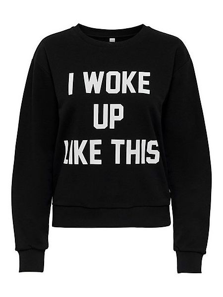 JACQUELINE de YONG Longpullover mit Print Langarm Rundhals JDYWOKE (1-tlg) günstig online kaufen