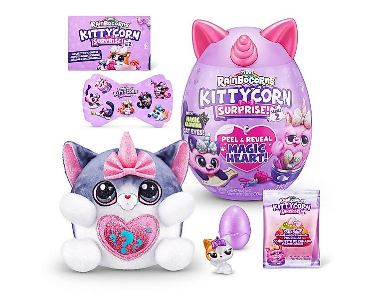 ZURU Plüschfigur Rainbocorns Kittycorn Serie 7 - Amerikanische Kurzhaarkatz günstig online kaufen