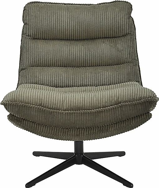 OTTO home Sessel »AVAA, Loungesessel im softem Cord-Bezug,« 360° Grad drehb günstig online kaufen