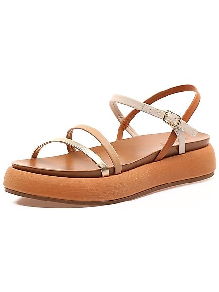 INUOVO Sandalen Leder Plateausandaletten günstig online kaufen