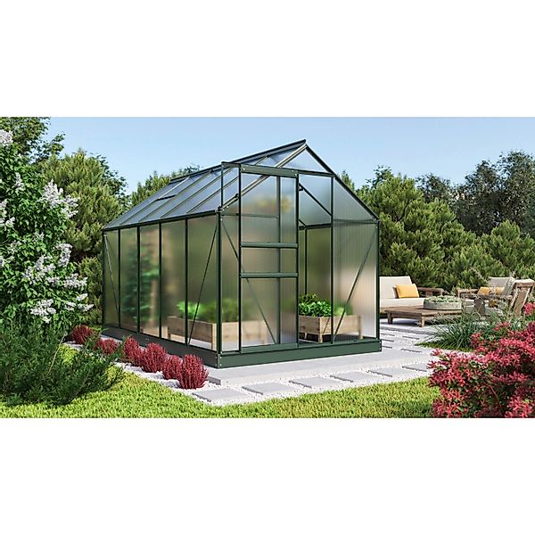 Vitavia Gewächshaus Comet 6200 Smaragd 6,2 m² inkl. Fundament günstig online kaufen