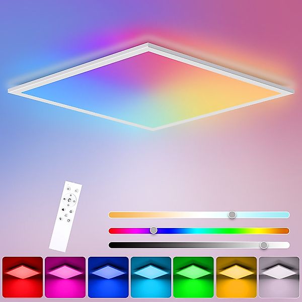 Oraymin Deckenleuchte LED Deckenlampe Fernbedienung Dimmbar günstig online kaufen