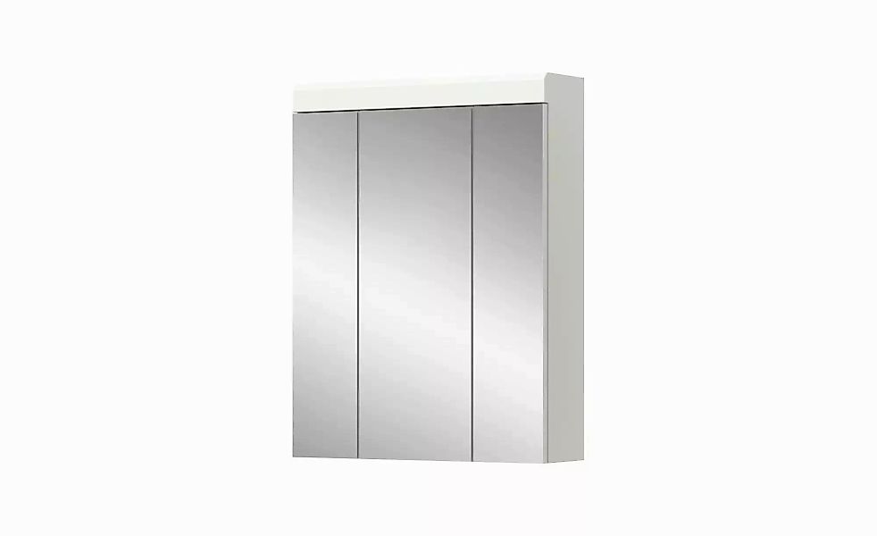 Badezimmerspiegelschrank SCHLOONSEE  Breite 60cm  3 Spiegeltüren  9 Fächer günstig online kaufen