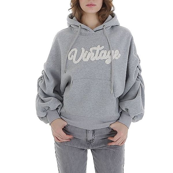 Ital-Design Sweatjacke Damen Freizeit (88578836) Applikation Sweatshirt in günstig online kaufen