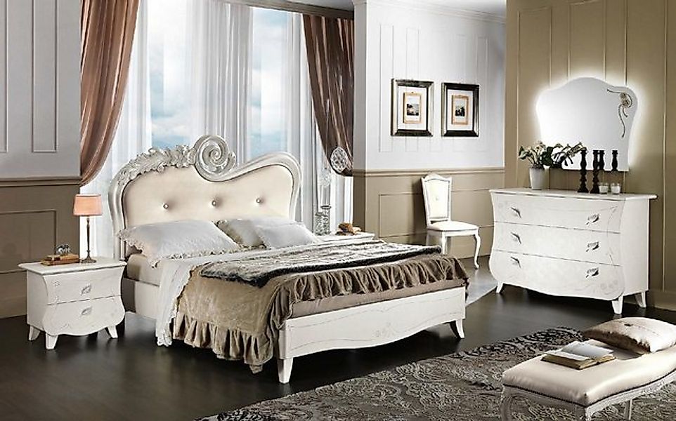 JVmoebel Bett Bett Schlafzimmer Design Betten Holz Betten Italienische Möbe günstig online kaufen