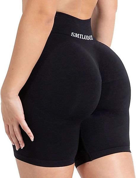Smilodox Shorts Maria Solid, Radlerhose mit Scrunch Effekt für Sport, Allta günstig online kaufen