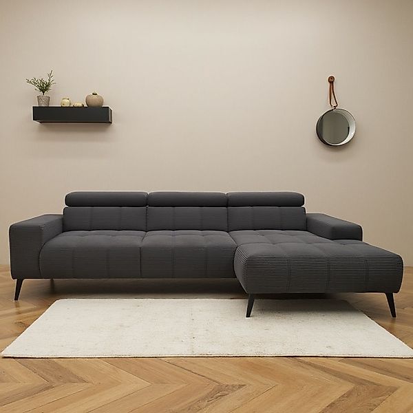 DOMO collection Ecksofa »Trento L-Form, mit Kufenfuß oder Einzelfuß«, wahlw günstig online kaufen