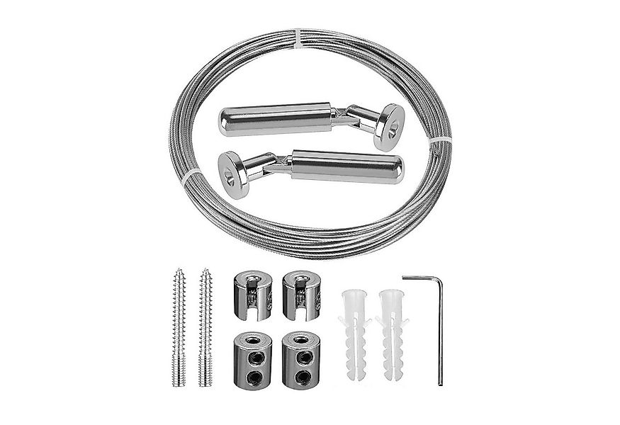 Youyijia Edelstahl Vorhangseil-Set für Innendekoration Drahtseil (1-tlg) günstig online kaufen