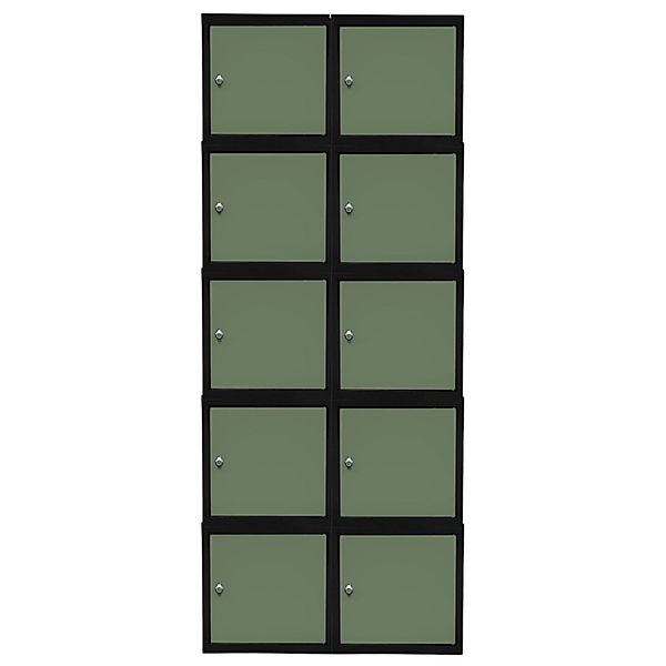 PROREGAL Mega Deal 10x Schließfachwürfel Blocky Mit Drehriegelschloss Für V günstig online kaufen