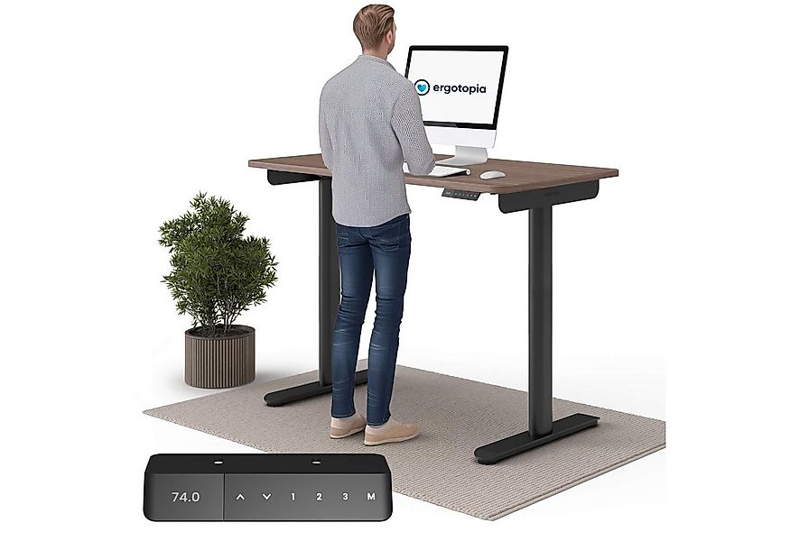 Ergotopia Schreibtisch Desktopia One (elektrisch höhenverstellbarer Schreib günstig online kaufen