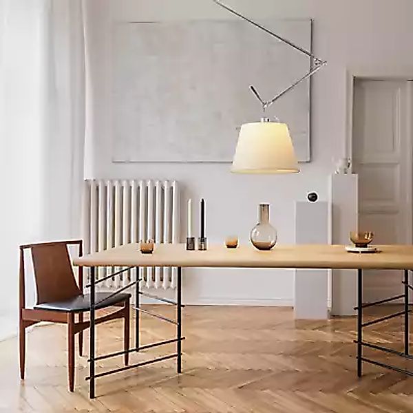 Artemide Tolomeo Sospensione Decentrata, Pergament - ø36 cm günstig online kaufen