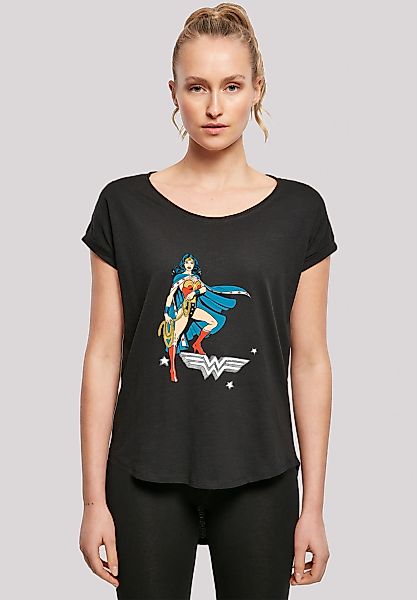 F4NT4STIC T-Shirt "DC Comics Wonder Woman Standing Logo" Print günstig online kaufen