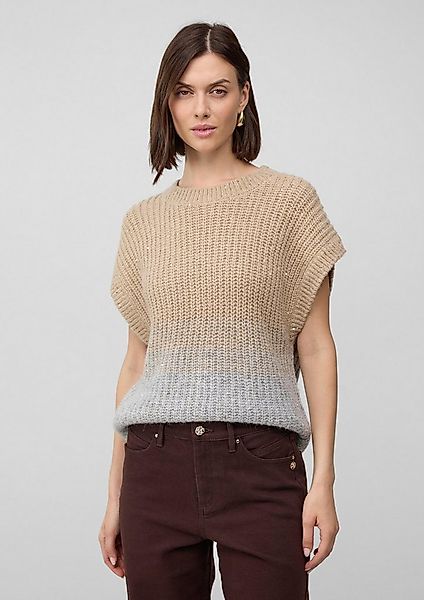 s.Oliver Kurzarmpullover Strickpullunder Pullunder mit Farbverlauf aus Alpa günstig online kaufen