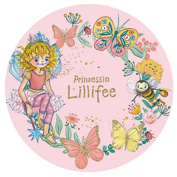 Kinderteppich Lillifee rosa D: ca. 100 cm günstig online kaufen