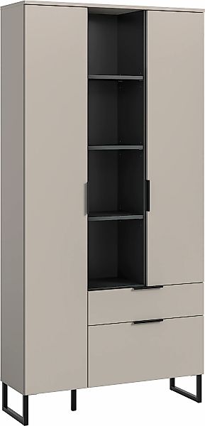 Home affaire Mehrzweckschrank "ADIO, Höhe 192 cm, 2 Türen, 1 Schubkasten, 1 günstig online kaufen