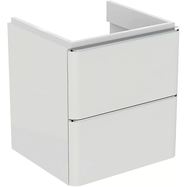 Ideal Standard Waschbeckenunterschrank Adapto Weiß Hochglanz 47 cm günstig online kaufen