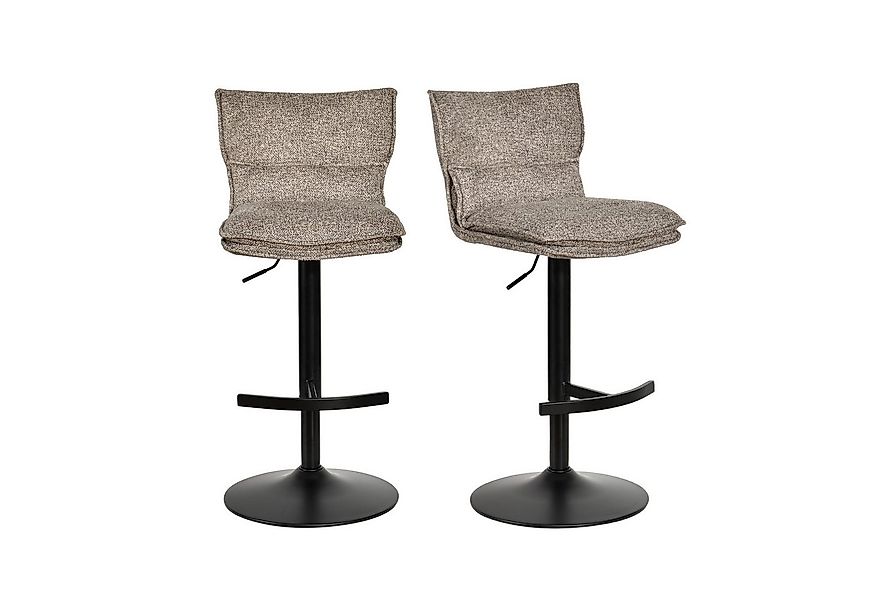 Duhome Barhocker (5501A1), 2er Set, Barstuhl Drehbar aus Bouclé günstig online kaufen