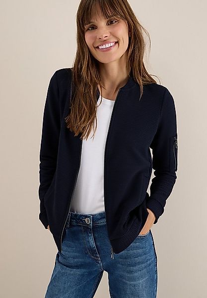 CECIL Blouson mit Reißverschluss, im Ottoman-Look günstig online kaufen