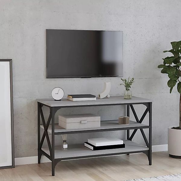 Vidaxl Tv-schrank Grau Sonoma 80x40x50 Cm Holzwerkstoff günstig online kaufen