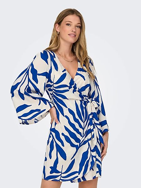 JDY Wickelkleid "JDYSEZEN LIFE 7/8 SHORT DRESS WVN DIA" günstig online kaufen