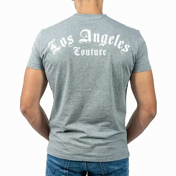 Chiccheria Brand T-Shirt Los Angeles Couture Grau günstig online kaufen