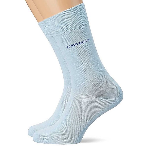 Boss Rs Uni Colourscc Socken 2 Paar EU 39-42 Light / Pastel Blue günstig online kaufen