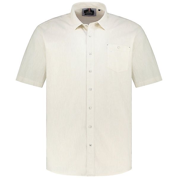 Lerros Freizeithemd mit Leinen Farbe cremeweiß Größe: 5XL günstig online kaufen