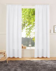 LeGer Home by Lena Gercke Vorhang "Lanea" Stangendurchzug 1 Stk. tlg. Leine günstig online kaufen