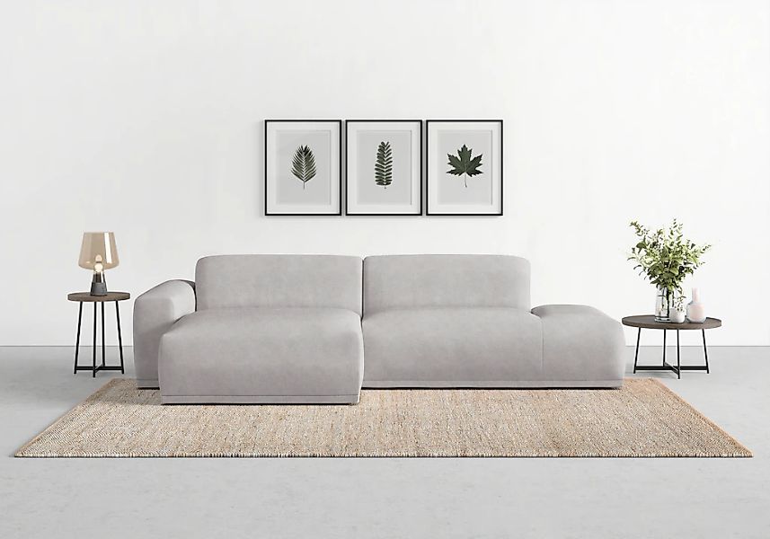TRENDMANUFAKTUR Ecksofa "Braga, mit hochwertigem Kaltschaum, L-Form, in Cor günstig online kaufen