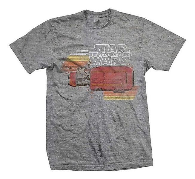 Bravado T-Shirt Star Wars Episode 7 Reys Speeder Retro günstig online kaufen