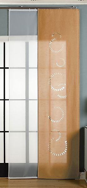 Gardinenbox Schiebegardine, Paneelwagen (2 St), blickdicht, günstig online kaufen