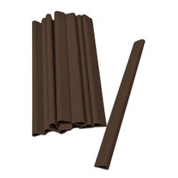 zaunzu Sichtschutzstreifen Klemmschiene für Zaunblende Braun günstig online kaufen