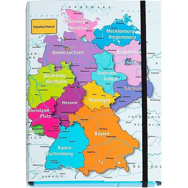 PAGNA Fächermappe Heftbox 4,0 cm Motiv günstig online kaufen