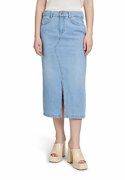 Cartoon Maxirock "Cartoon Damen Jeansrock mit Waschung", Schlitz günstig online kaufen