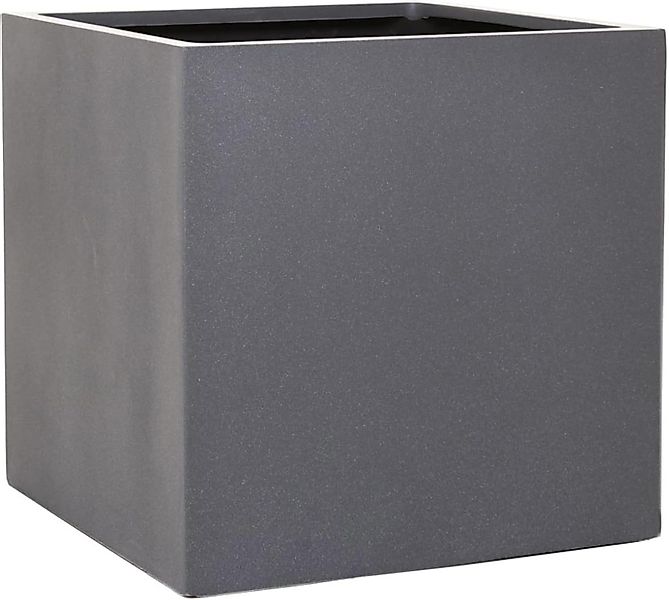 VIVANNO Pflanzkübel Fiberglas BLOCK Würfel - günstig online kaufen