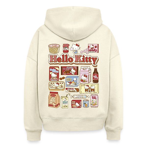 Spreadshirt Hoodie Hello Kitty Snack Collage günstig online kaufen