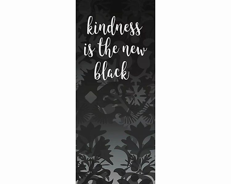 Trtapete "New black" 0,91x2,11 m / selbstklebende Folie günstig online kaufen