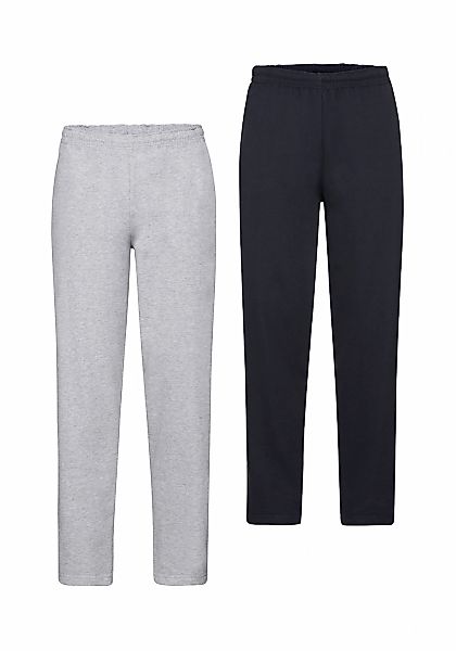 Fruit of the Loom Sweathose Jogger mit offenem Beinabschluss günstig online kaufen